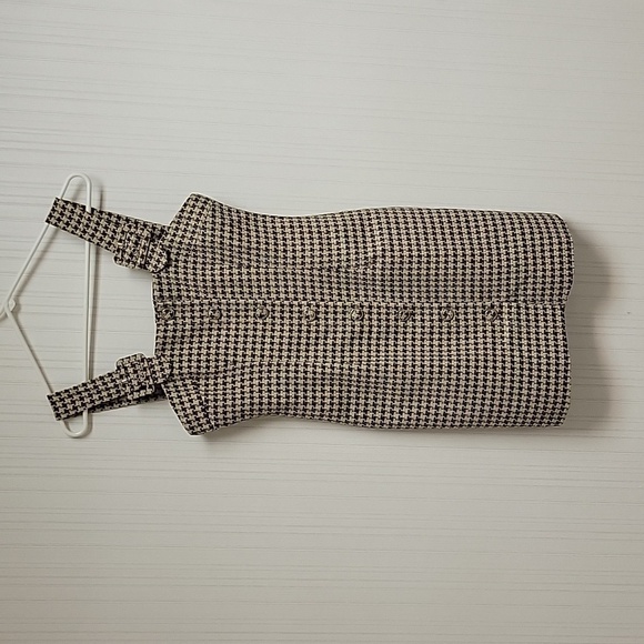 New with tags Cider xsmall brown cream herringbone polyester jumper - Picture 1 of 5